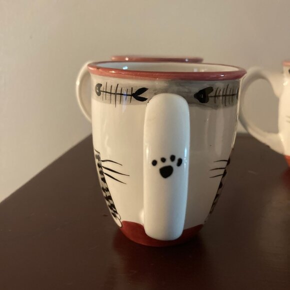Coffee Cups Frisky & Friends by Cheri Lane Set of (6) - Picture 5 of 5
